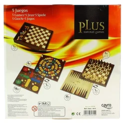 DRIM DISCOUNT Juegos Y Juguetes Educativos|Juegos De Mesa|5 Juegos Plus