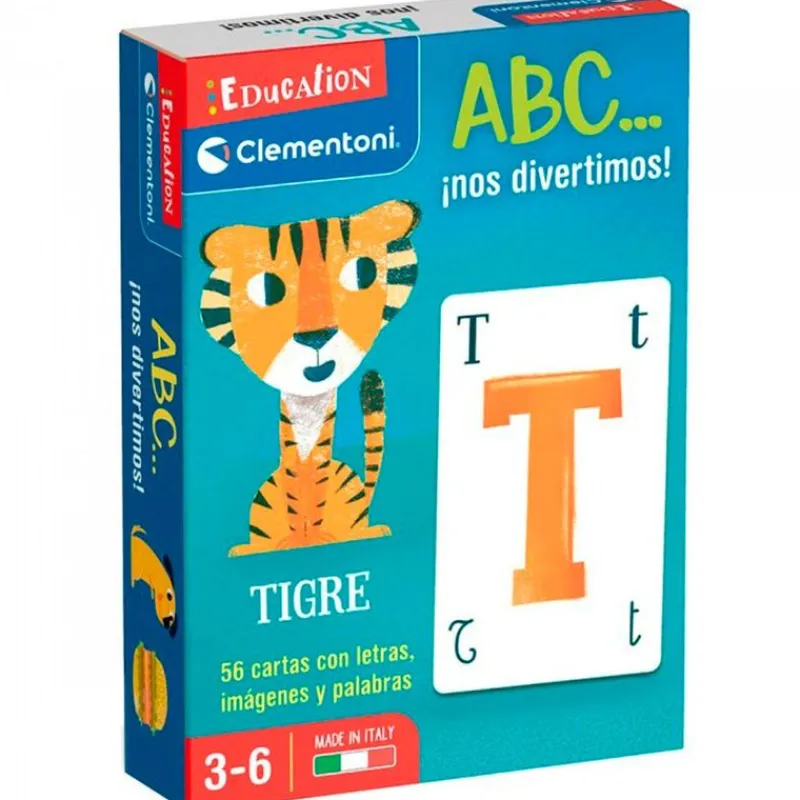 CLEMENTONI ABC Nos Divertidos Juego Alfabeto- Juegos Y Juguetes Educativos