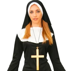 FIESTAS GUIRCA Disfraces Y Complementos|Disfraces Y Complementos|Accesorio Carnaval Colgante de Cruz