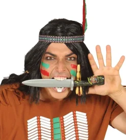 FIESTAS GUIRCA Accesorio Carnaval Cuchillo Indio- Disfraces Y Complementos|Disfraces Y Complementos