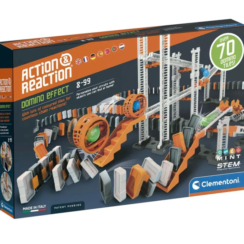 CLEMENTONI Juegos Y Juguetes Educativos|Action & Reaction Efecto Dominó