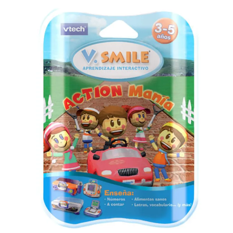VTECH Juegos Y Juguetes Educativos|Action Manía - V.Smile