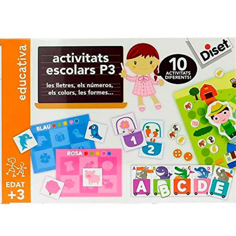 DISET Artículos En Catalán|Juegos Y Juguetes Educativos|Actividades escolares P3 (Catalán)