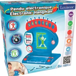 LEXIBOOK Ahorcado Electrónico- Juegos De Mesa