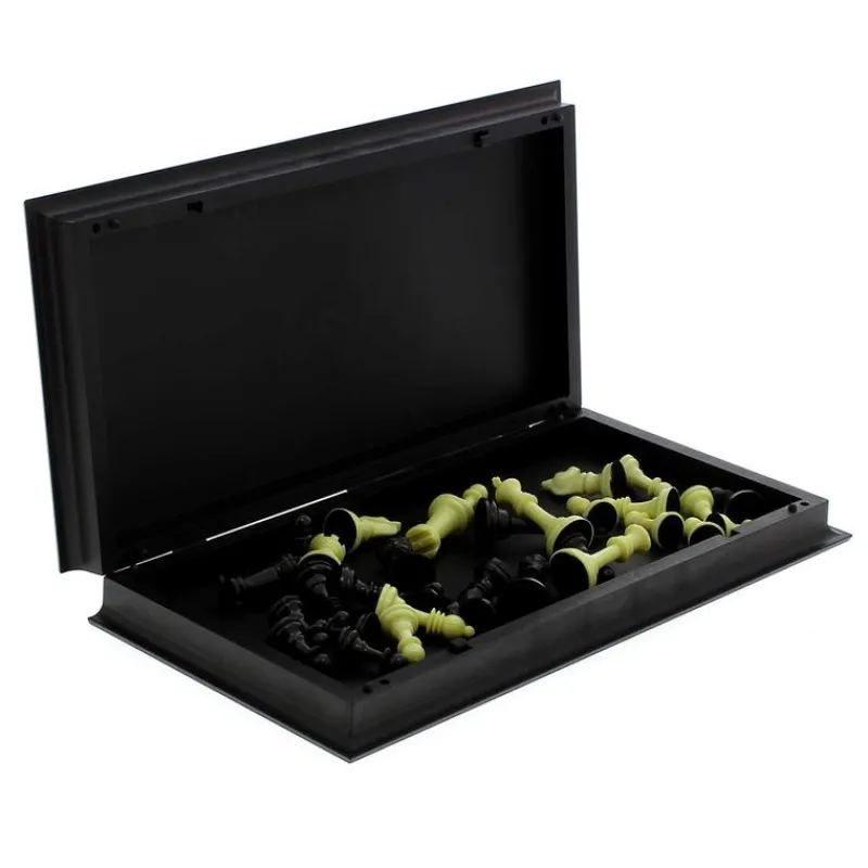 DRIM DISCOUNT Ajedrez Magnético de Viaje- Juegos De Mesa