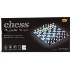 DRIM DISCOUNT Ajedrez Magnético de Viaje- Juegos De Mesa