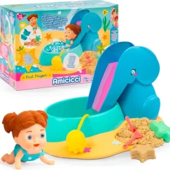 GIOCHI PREZIOSI Muñecas|Amicicci Playset Piscina