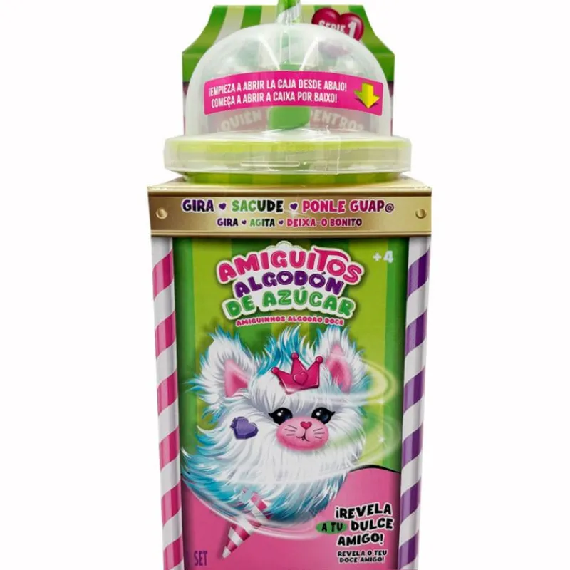 BIZAK Manualidades|Amiguitos Algodón de Azúcar Surtido