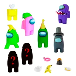 BIZAK Among Us Serie 2 Pack 8 Figuras Sorpresa- Manualidades
