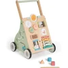 MS Andadores Para Bebés|Juegos De Madera|Andador Correpasillos madera Maxi Verde