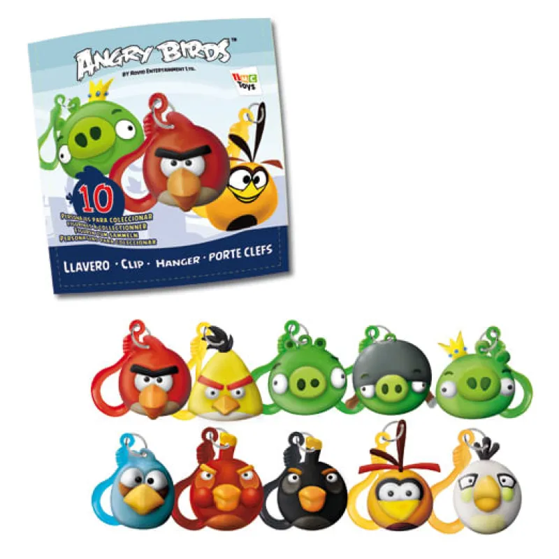 IMC Ropa Y Complementos|Figuras Y Figuras De Acción|Angry Birds Llaveros