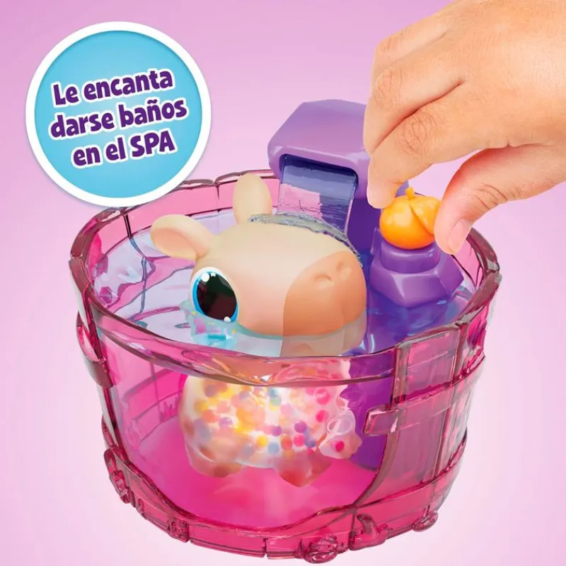 BIZAK Muñecas|Animagic Capibara SPA Time Playset Balnerario