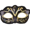 RUBIE'S Disfraces Y Complementos|Disfraces Y Complementos|Antifaz Venecia Oro Negro