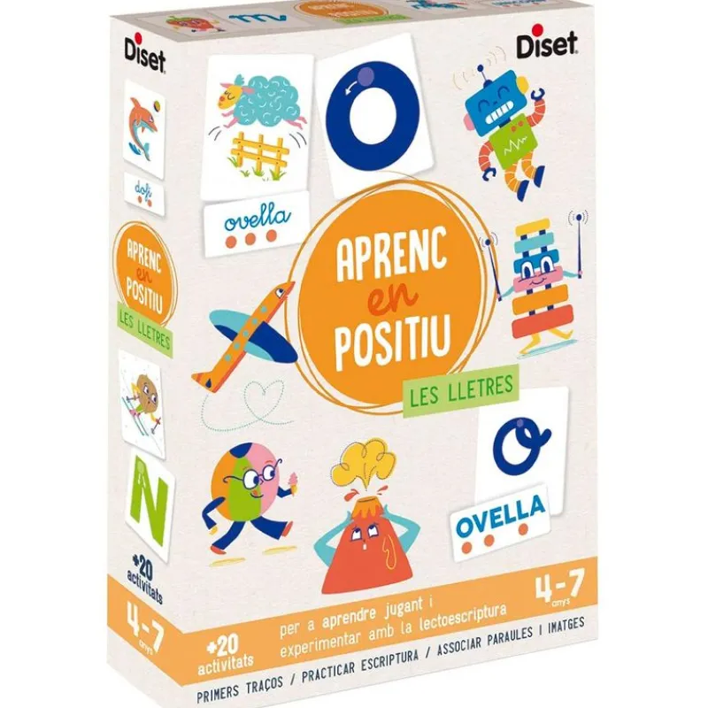 DISET Aprenc en Positiu les Lletres- Artículos En Catalán|Juegos Y Juguetes Educativos