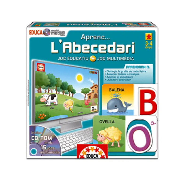 EDUCA Artículos En Catalán|Juegos Y Juguetes Educativos|Aprenc l'abecedari en Catalán