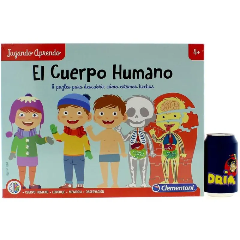 CLEMENTONI Juegos Y Juguetes Educativos|Aprende El Cuerpo Humano