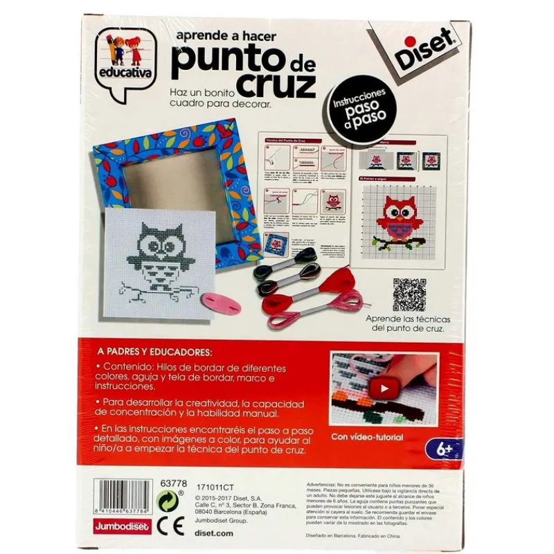 DISET Juegos Y Juguetes Educativos|Aprende Punto de Cruz