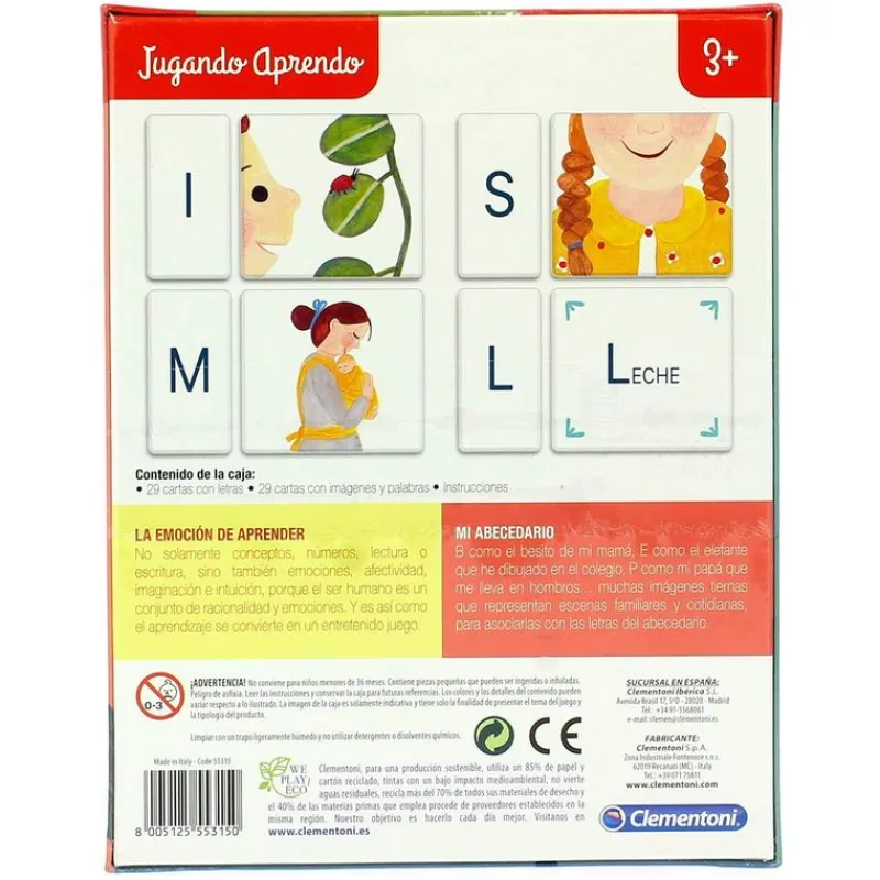 CLEMENTONI Juegos Y Juguetes Educativos|Aprendo el alfabeto