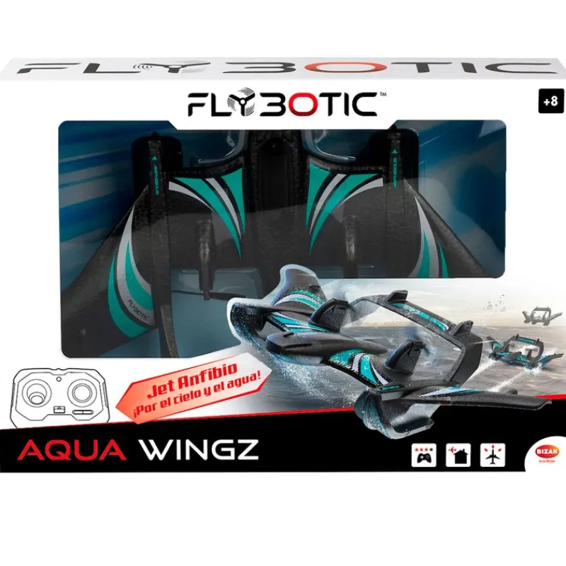 BIZAK Aqua Wingz Avión Anfibio R/C- Helicópteros Y Aviones