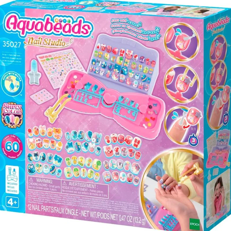 EPOCH Aquabeads Estudio de Uñas- Juegos Y Juguetes De Imitación