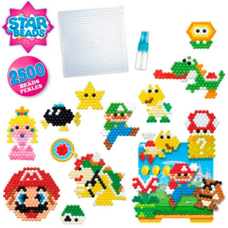 EPOCH Aquabeads Super Mario Cubo de Creatividad- Manualidades