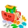 MOLTO Arca Noe Madera 12 figuras animales- Juegos De Madera