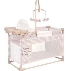 DECUEVAS Juegos Y Juguetes De Imitación|Armario Cambiador de Muñecas Verona Plegable con Accesorios