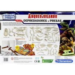 CLEMENTONI Juegos Y Juguetes Educativos|Arqueojugando Depredadores y Presas