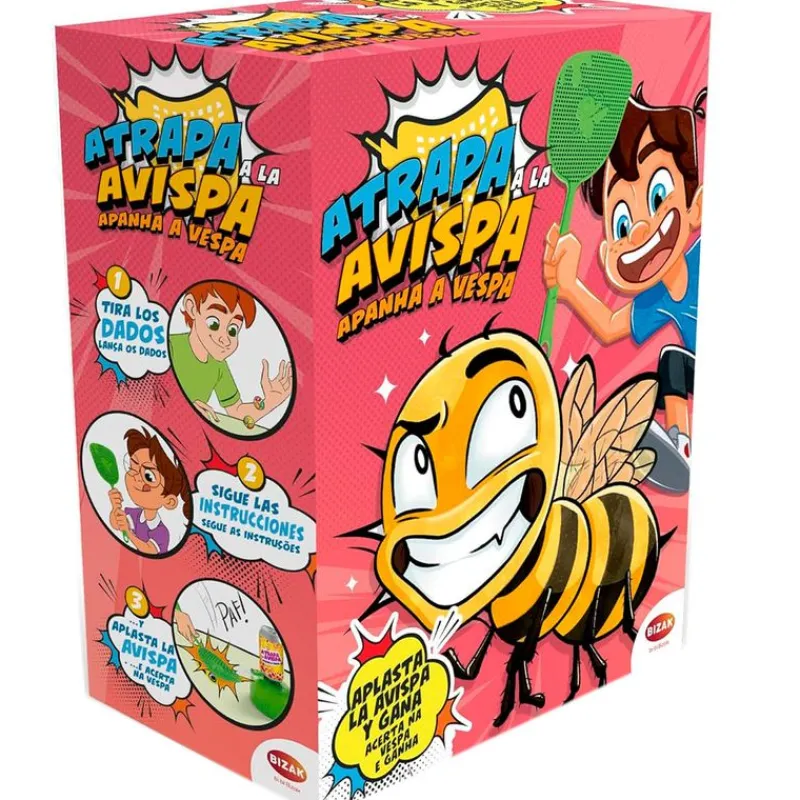 BIZAK Juegos De Mesa|Atrapa la Avispa Juego de Mesa