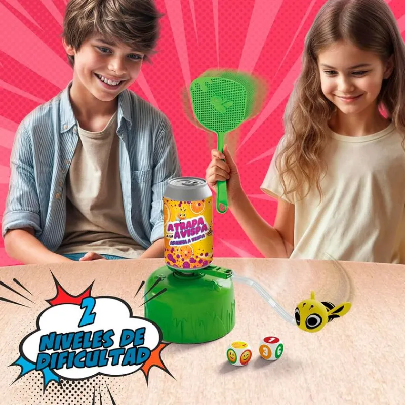 BIZAK Juegos De Mesa|Atrapa la Avispa Juego de Mesa