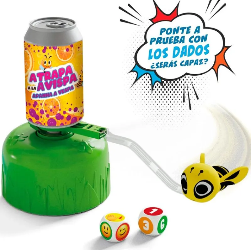BIZAK Juegos De Mesa|Atrapa la Avispa Juego de Mesa