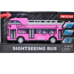 DRIM DISCOUNT Autobús 2 Pisos con Luz y Sonido- Vehículos, Trenes Y Parkings