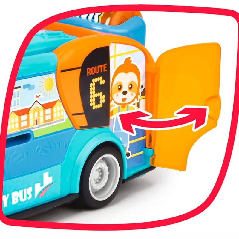 SIMBA Autobús ABC 22 cm- Vehículos, Trenes Y Parkings