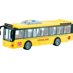 DRIM DISCOUNT Vehículos, Trenes Y Parkings|Autobús Escolar con Luz y Sonido