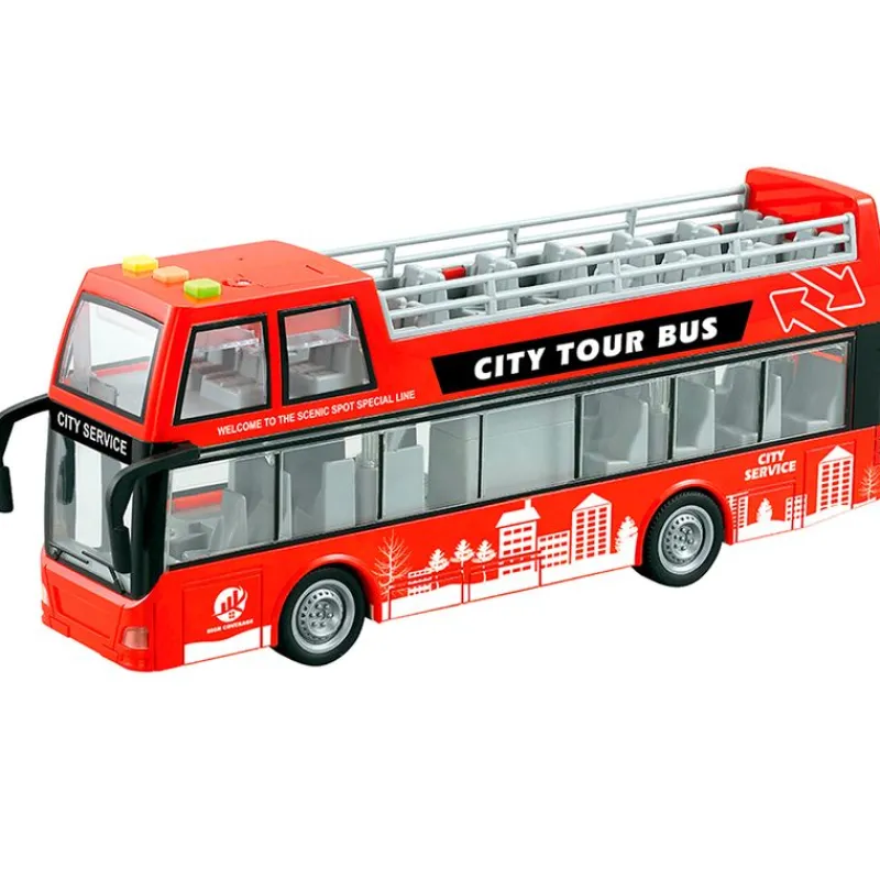 DRIM DISCOUNT Vehículos, Trenes Y Parkings|Autobús Turístico con Luz y Sonido