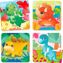 SELECCION DRIM Juegos Y Juguetes Educativos|Baby Dinoland Pack 3 en 1