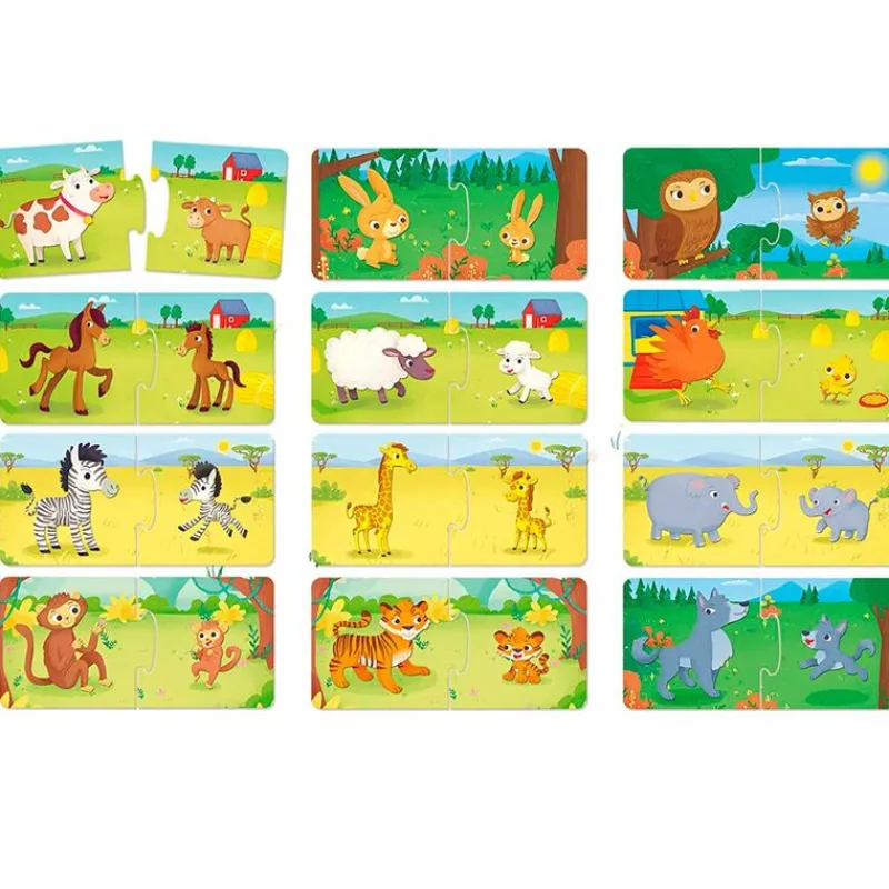 SELECCION DRIM Baby Logic Juego Asociación Mamás y Cahorros- Juegos Y Juguetes Educativos