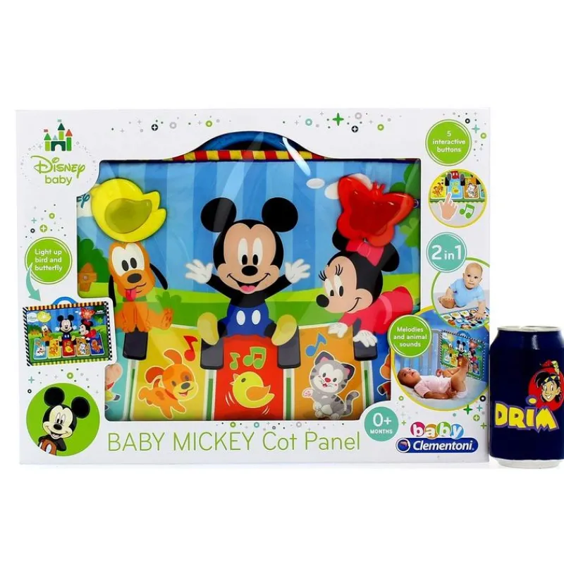 CLEMENTONI Primera Infancia Y Preescolar|Baby Mickey Mouse Tapiz Piano Musical
