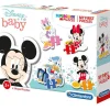 CLEMENTONI Baby Mickey Primer Puzzle Progresivo- Puzzles Y Construcciones