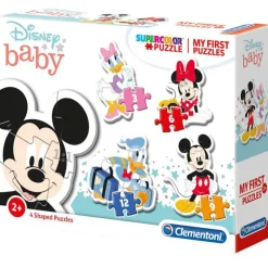 CLEMENTONI Baby Mickey Primer Puzzle Progresivo- Puzzles Y Construcciones