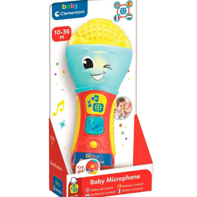 CLEMENTONI Baby Micrófono- Primera Infancia Y Preescolar