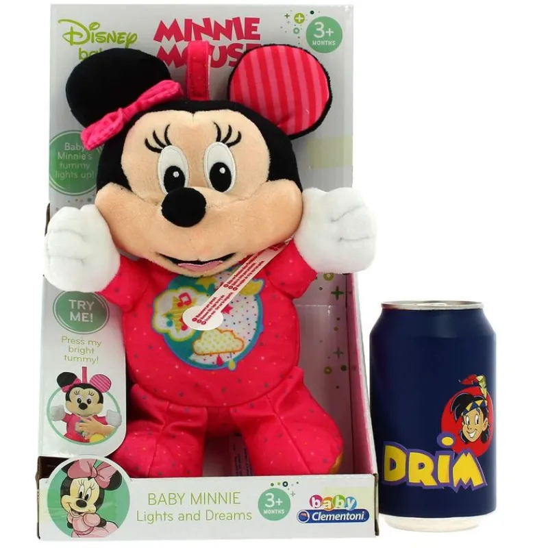 CLEMENTONI Primera Infancia Y Preescolar|Baby Minnie Peluche Luces y Sonidos