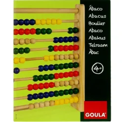 GOULA Ábaco de Madera- Juegos Y Juguetes Educativos