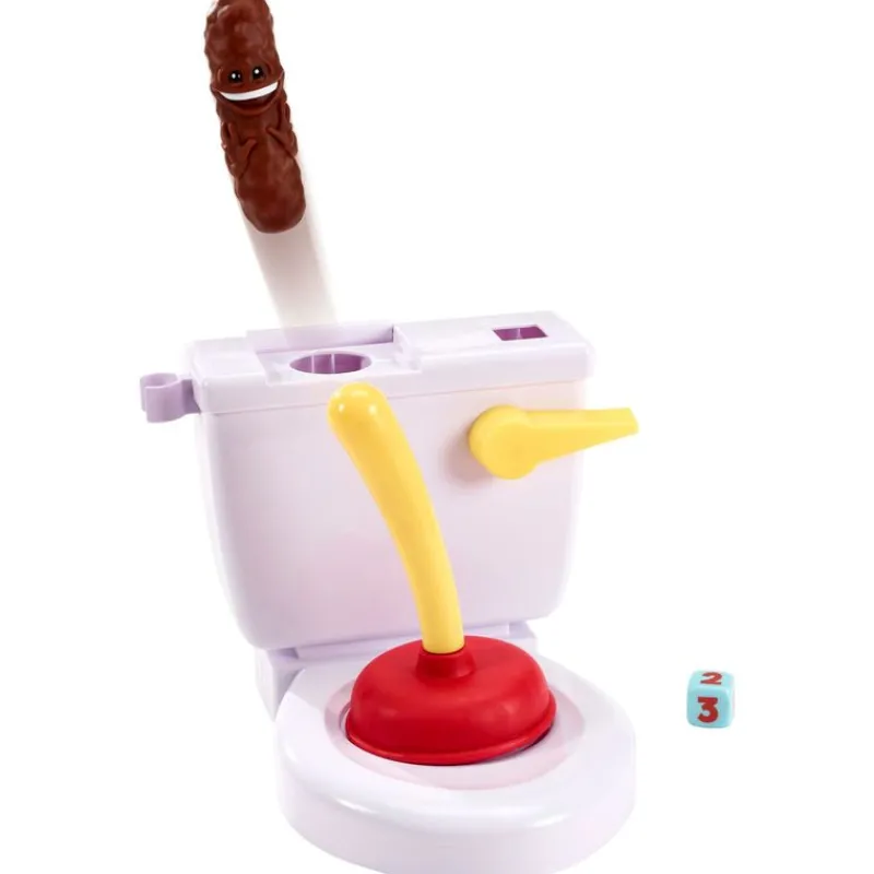MATTEL Juegos De Mesa|Baño Boom, ¡Atrapa la Caca! -