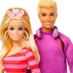 MATTEL Muñecas|Barbie & Ken Patinadores 65 Aniversario