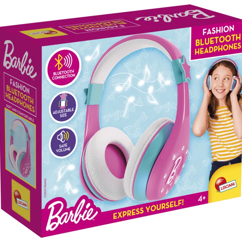 SELECCION DRIM Barbie Auriculares Bluetooth- Electrónicos