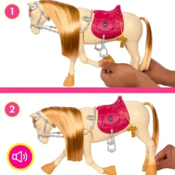 MATTEL Barbie Caballo Dance & Show Tornado- Muñecas