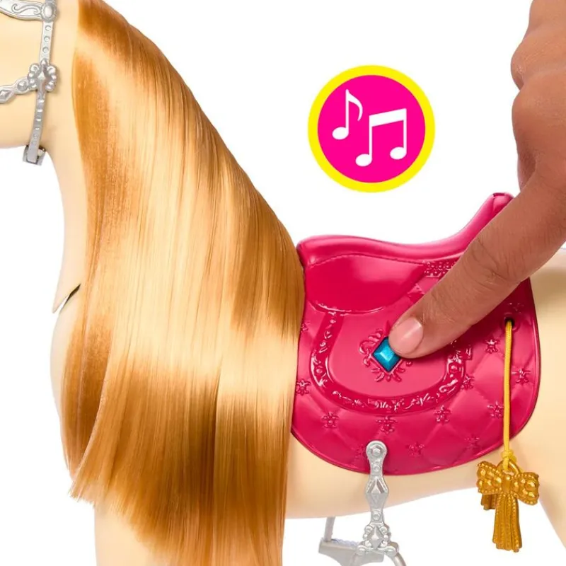 MATTEL Barbie Caballo Dance & Show Tornado- Muñecas