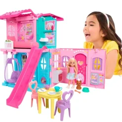 MATTEL Barbie Casa de Muñecas Desplegable Chelsea- Muñecas