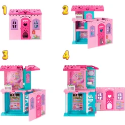 MATTEL Barbie Casa de Muñecas Desplegable Chelsea- Muñecas